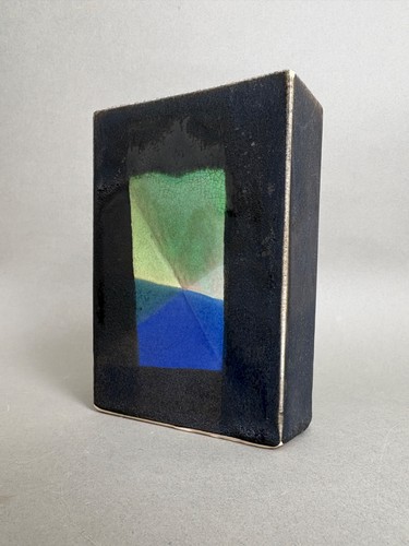 Vase studiokeramik schwarz - studiokeramik,