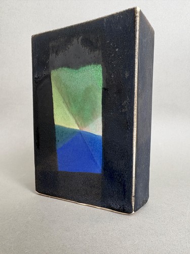 Vase studiokeramik schwarz - vase,