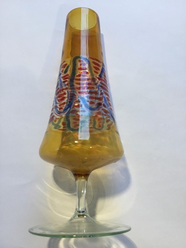 Vase farbiges glas - vase,