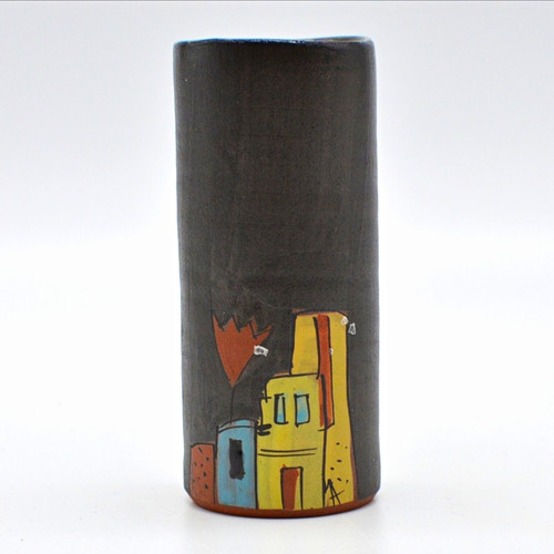 Atelier bunter scherben vase - scherben,