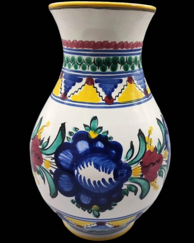 Handbemalte studiovase 70er - studiovase,