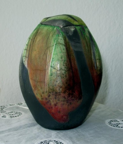 Exklusive bunte vase - vase,