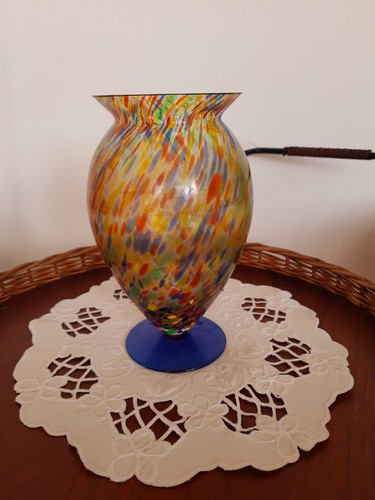 Glas vase bunte - glas, cm
