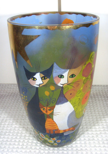 Goebel vase glas rosina - goebel,