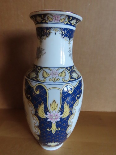 Vase keramik rund - vase, blau