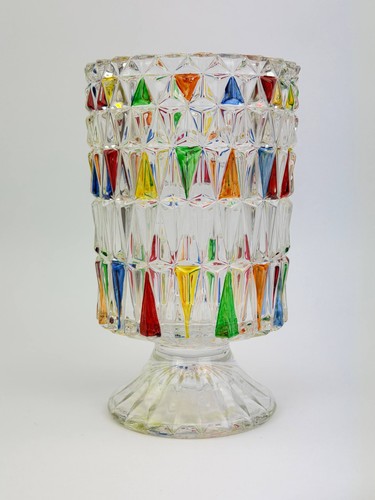 Bunte glasvase karaffe - bunte,