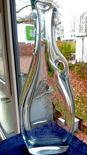 Xxl große schwere glas - große, vase