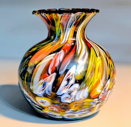 Millefiori murrine glasvase - murrine,