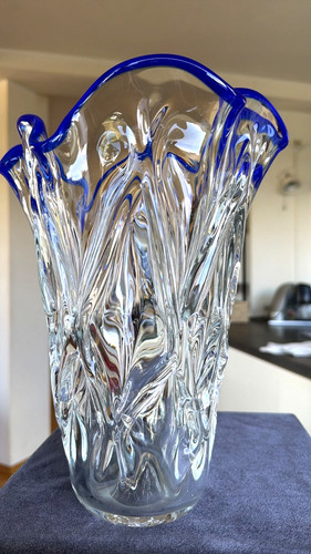 Xxl große schwere glas vase - schwere,
