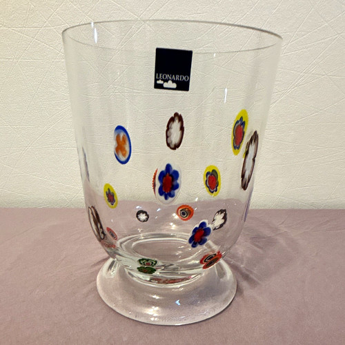 Leonardo millefiori glasvase - millefiori,