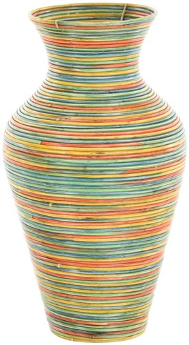 Vase aus rattan dekovase - aus,