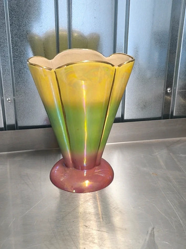 Vintage foreign keramik vase - vintage,