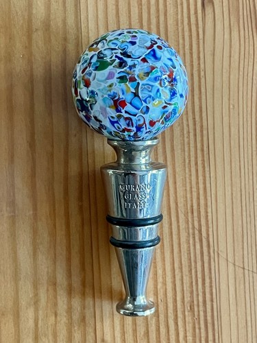 Murano glas flaschenverschluß - murano,
