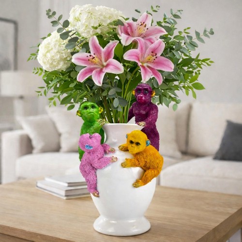 Moderne vase weiß mit - vase,