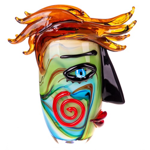 Glasvase blumenvase gesicht - blumenvase,