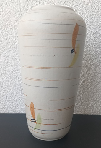 Große bunte vase aus den - große, 50er