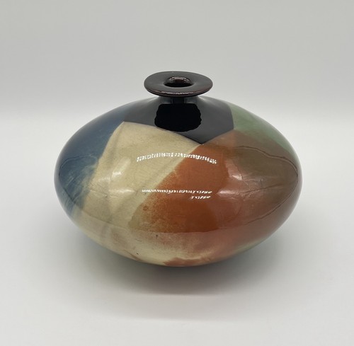 Signierte vintage keramik vase - vintage,