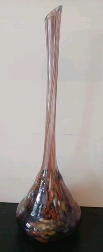 Blumenvase buntes glas - buntes,