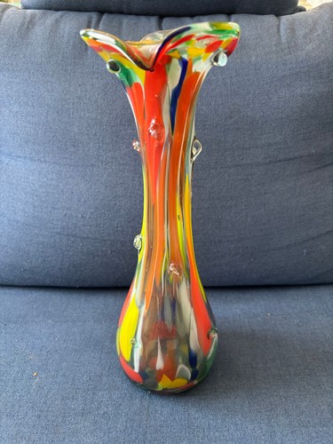 Glas vase murano cm - glas,